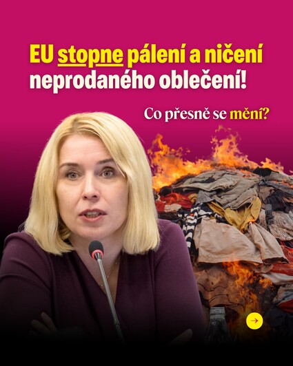 Pálit úplně nové oblečení jen proto, že se neprodalo? Přesně&hellip;