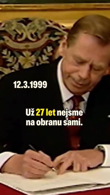 Dnes slavíme 27 let od našeho vstupu do NATO. 🇨🇿 Od roku&hellip;