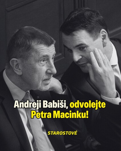 Ministr Macinka pod silnými emocemi ukazuje, že není způsobilý&hellip;