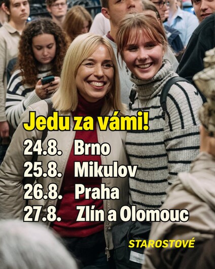 Už mi to chybělo. ❤️ Zítra vyrážím za vámi! Mám radost,&hellip;