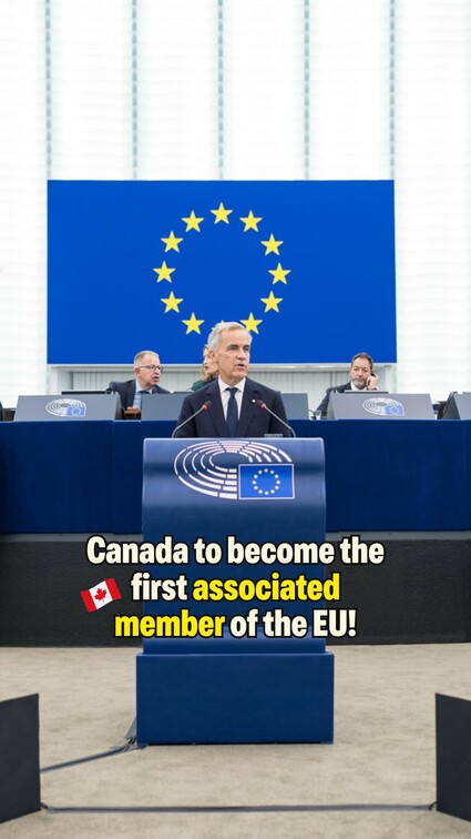 Is Canada joining the EU? 🇨🇦 No. Full membership was&hellip;