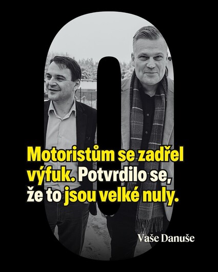 Motoristé mají velkou nulu, nejen v Praze a v Brně.