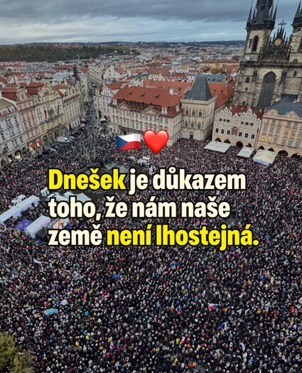Dnes jste ukázali něco nesmírně důležitého. Že nám naše&hellip;