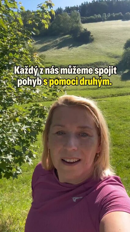 Rozhýbejme Česko pro dobrou věc. ❤️🚴♀️ Pojďmě během 8…