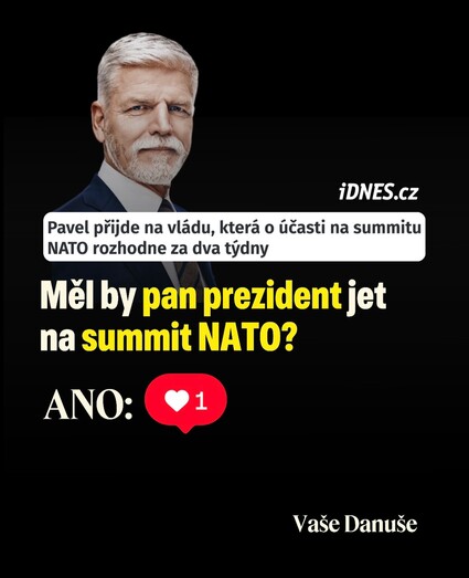 Co myslíte? Já říkám ANO.