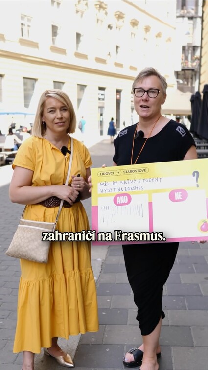 Z ulic Brna přímo na hlasování do Bruselu. ✅ Program Erasmus…
