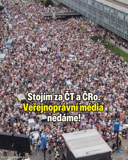Veřejnoprávní média Babišovi a jeho partě nedáme. 📺 Děkuji…