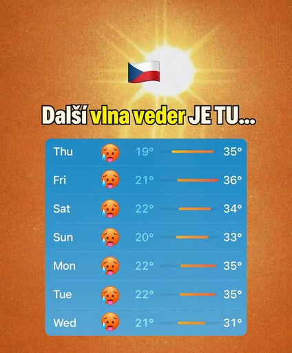 🥵 Vedra už nejsou výjimkou. A bohužel nejsou ani jen nepříjemností.…