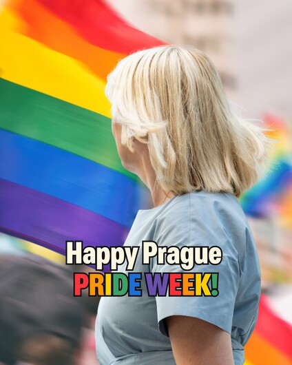 Praha se tento týden znovu zbarví duhově. 🏳️🌈 Prague…
