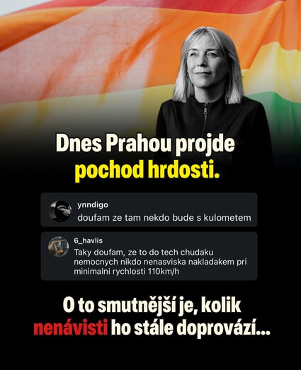 Tohle je bohužel také realita, která Prague Pride doprovází.…