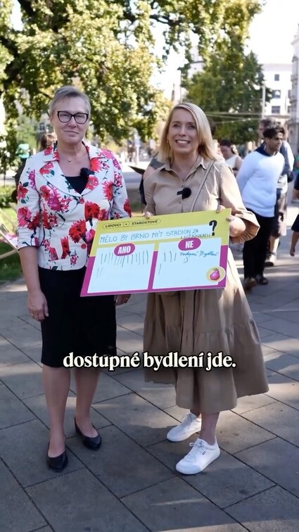 Vyrazily jsme do ulic Brna. 🎤 A co myslíte vy, mělo by…