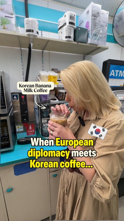 When in Korea… 🇪🇺🇰🇷 Když už jsem v zemi, která dala…